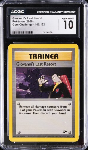 Giovanni's Last Resort (Unlimited) graded CGC 10 for sale on eBay