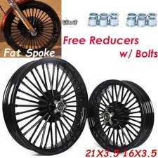 21x3.5 16x3.5 Fat Spoke Wheels Rims for Harley Softail Heritage Classic FLSTC