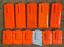 Lot of 11 Nerf N-Strike Elite Magazine Clip 6 12 Round