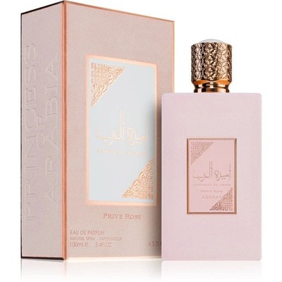 Al Arab Prive Rose by Asdaaf Perfume for Unisex EDP 3.3 / 3.4 oz New In Box