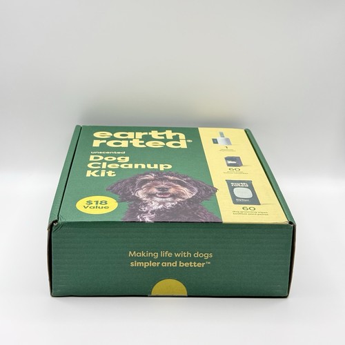 Kit de limpieza para perros Earth Rated bolsas de caca sin perfume toallitas con dispensador 60 unidades - Imagen 6 de 6