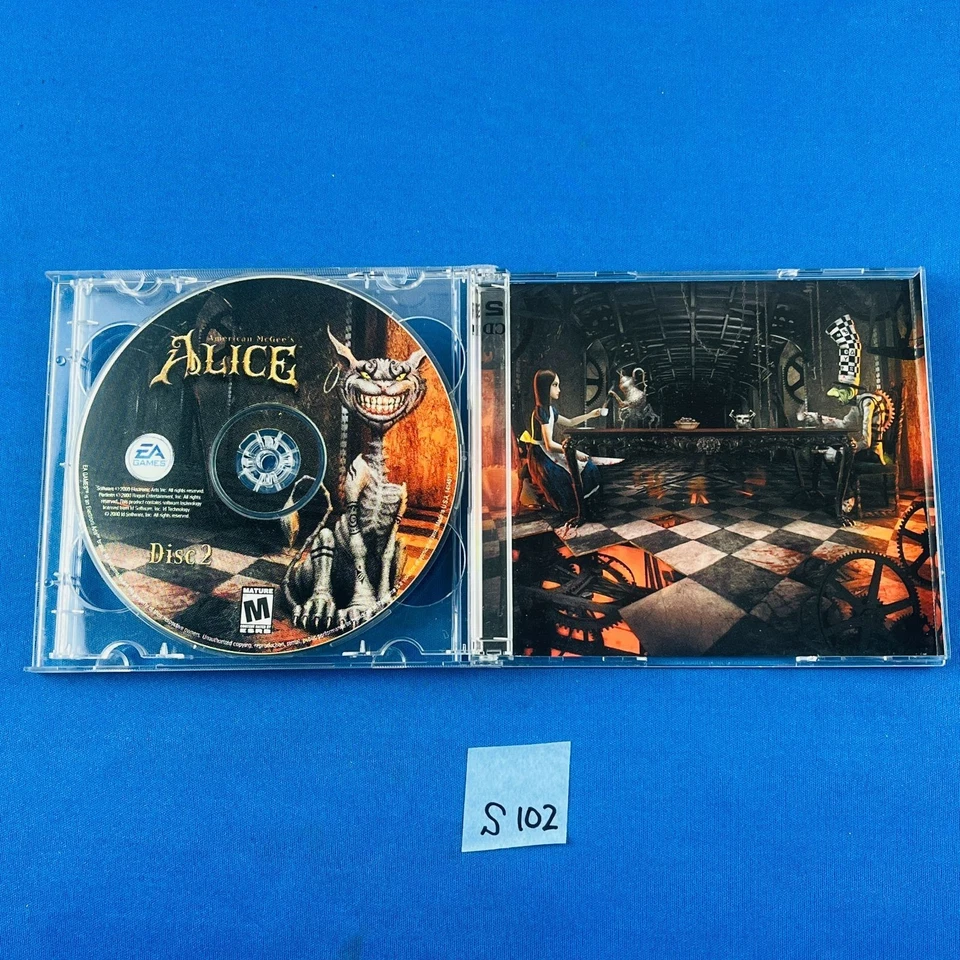 ◇S102 American McGee's Alice (PC: Windows, 2000) Only Disc Tested Work - Image 3 of 4