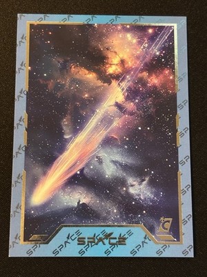 2025 Cardsmiths Space Galactic Iced Foil #76 Comet