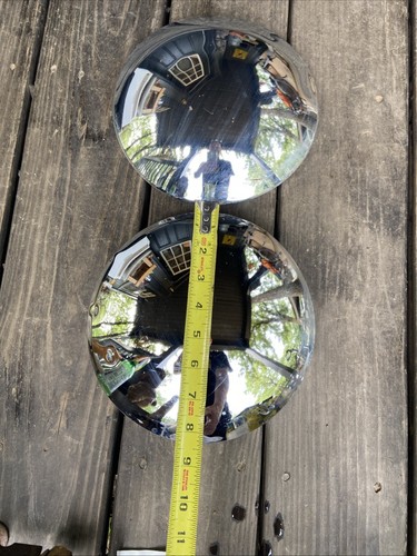 Baby Moon Center Caps which are a style of wheel cover For Older Vintage Cars 2 - Picture 2 of 7