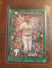 2024 Topps Holiday Green Holiday Tree 1/5 Bryson Stott H54