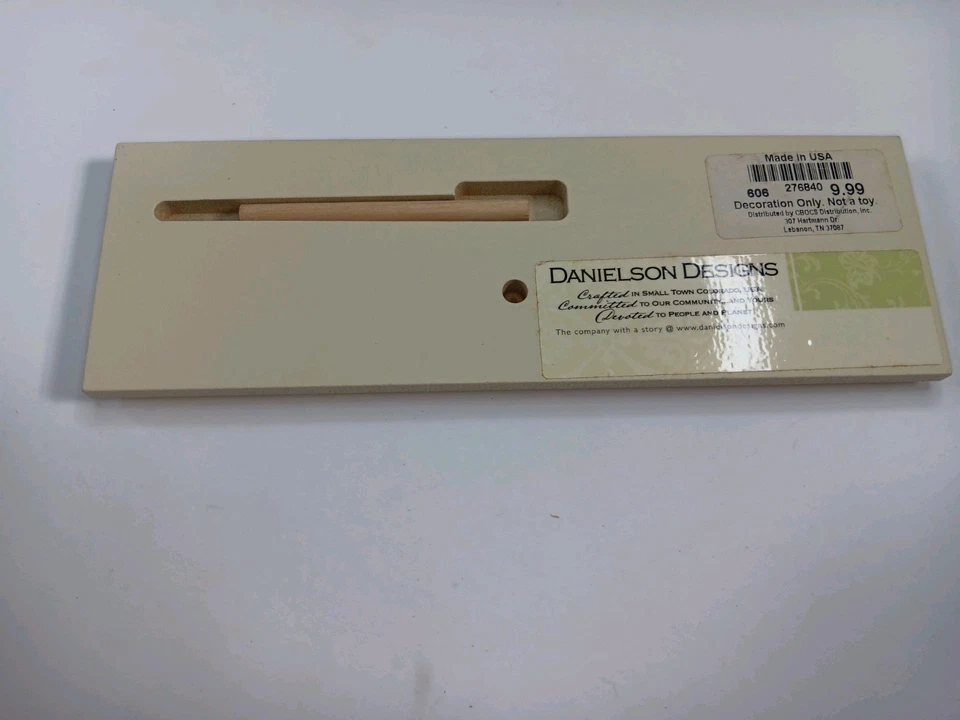 Danielson Designs Wooden Indoor Plaque, "Support Our Troops" - FAST shipping! - Image 4 of 4