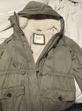 Abercrombie Fitch Women s Jacket In Size L, Sherpa Jacket