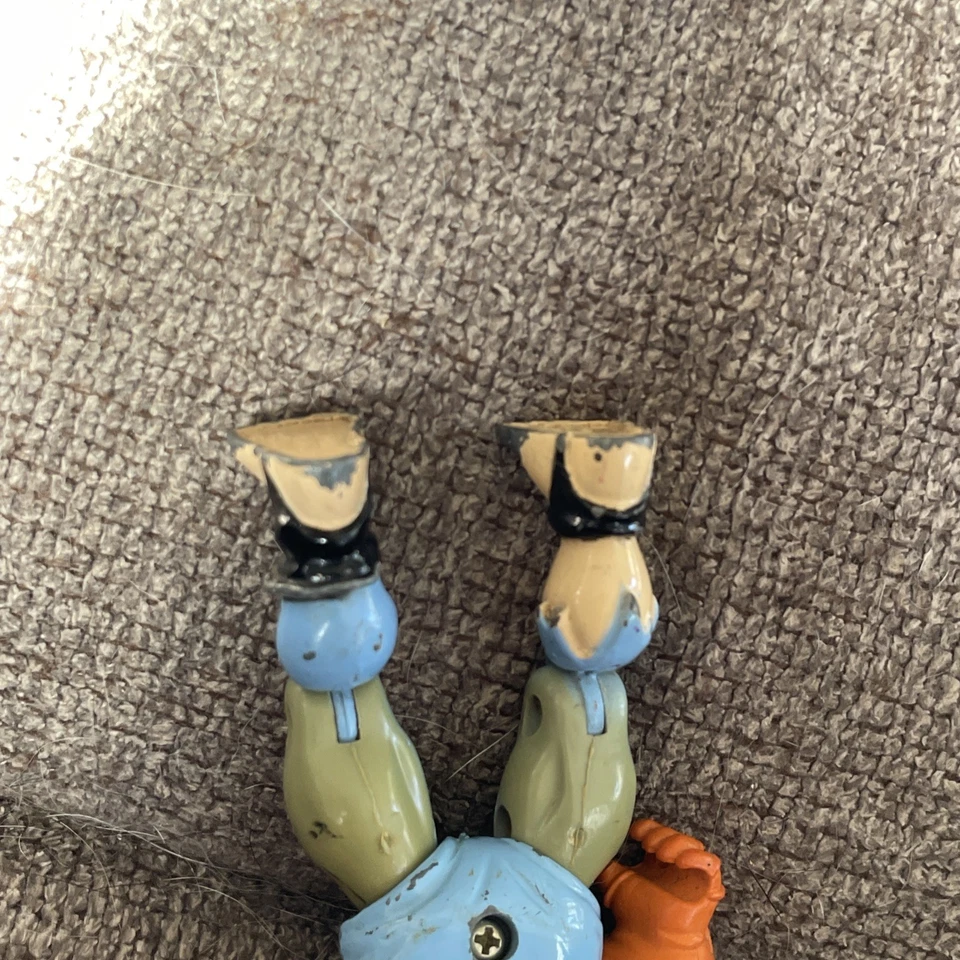 1986年LJN玩具仿生六机械模具铸造金属可动人偶 — 第 3/4 张图片