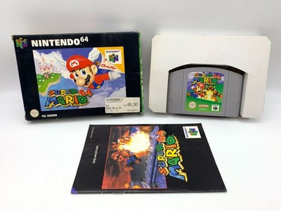 Super Mario 64 (Nintendo 64) N64 Spiel inkl. Anleitung & OVP [Zustand Gut]