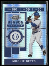 2020 Panini Chronicles #14 Mookie Betts Contenders Optic Hyper #/299