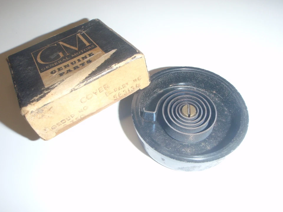Cubierta de estrangulador automática para carburador GM Carter WCFB 4bbl 1955-1961 Chevy 563134 NOS Foto 2 de 4