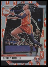 2024 Panini Prizm WNBA #57 Tiffany Mitchell WNBA Logo Prizms