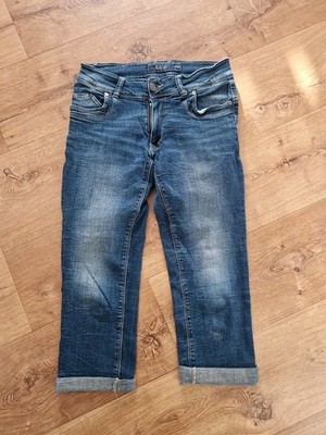 Multiblu Hose Bermuda Jeans Gr. 38 W36 Stretch