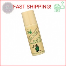 Alvera All Natural Roll-On Deodorant, Aloe Herbal, 3 Fluid Ounce