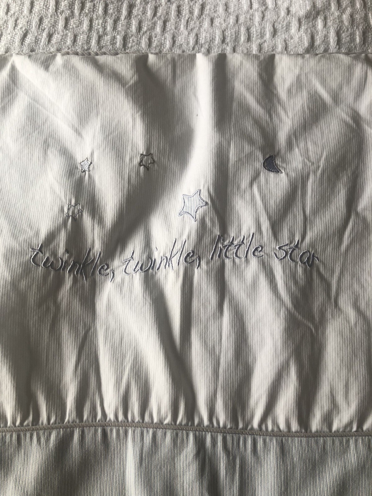 Bellissimo piumone culla bambino di Laura Ashley misure attaccato design blu foto 2