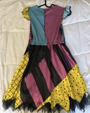 The Nightmare Before Christmas Sally Costume Big Kids Sz 10-12 Only Dress