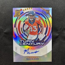 2023 PANINI DONRUSS ELITE TURN OF THE CENTURY # TC-MMI MARVIN MIMS RC AUTO /249