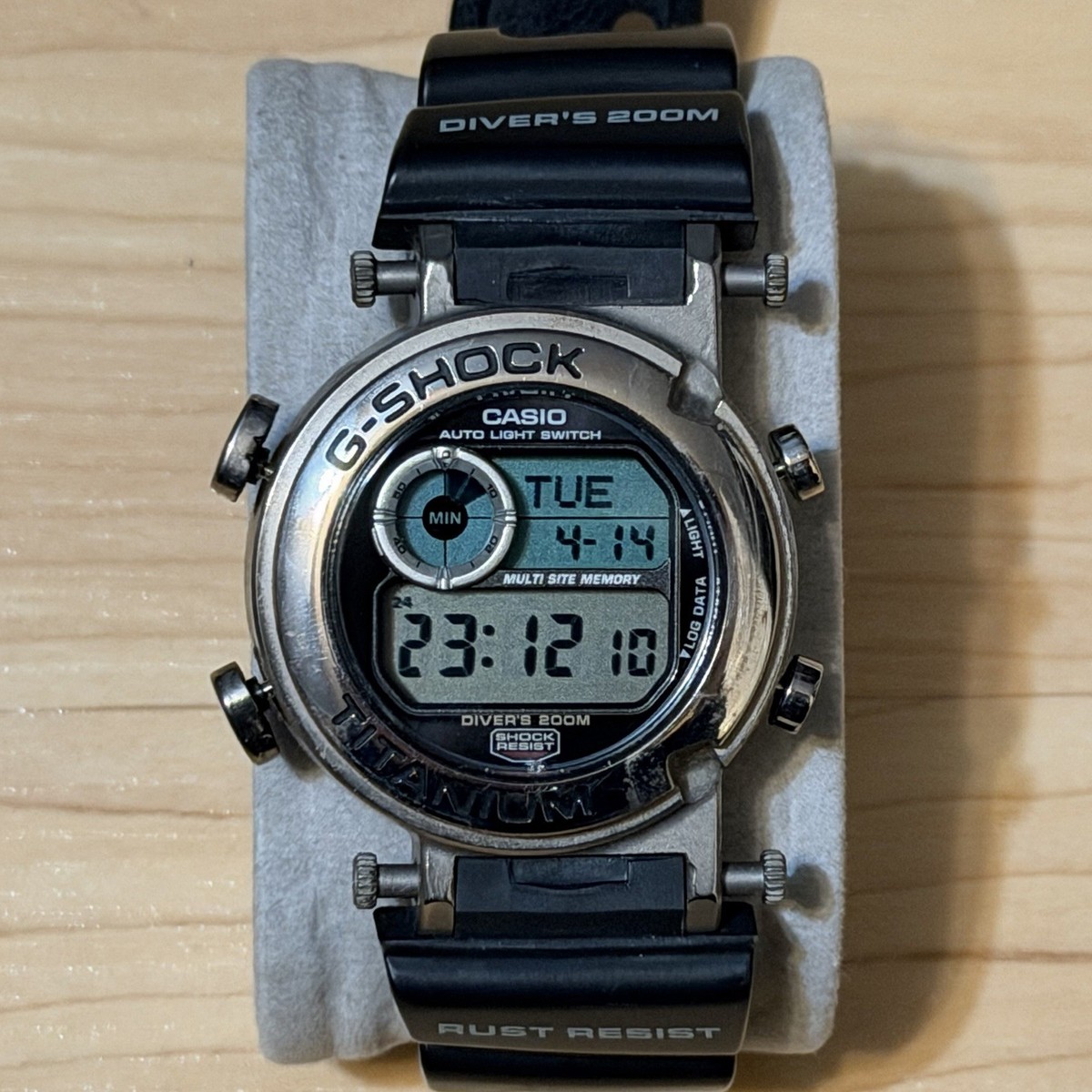Casio G-Shock DW-9900-1A Titanium Frogman Black 9900 Digital