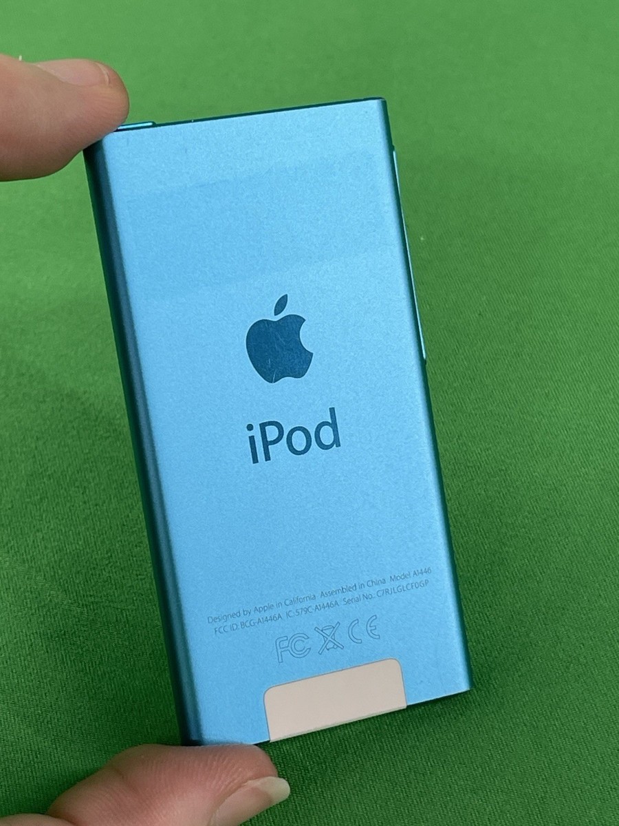 Apple iPod nano 第7世代 ブルー 16GB A1446 Apple iPod Nano 7th Generation A1446 16GB Blue *FOR PARTS