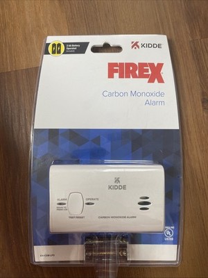 Firex Carbon Monoxide Detector 2 AA Batteries Included New Sealed In Plastic