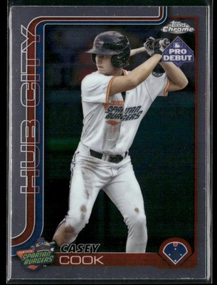 2025 Topps Pro Debut #PDC-188 Casey Cook Chrome