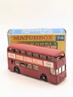 MATCHBOX LESNEY Moko 74b Daimler Fleetline Bus Red MIB original vintage diecast