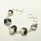 Buffalo Turquoise Gemstone Handmade Bracelet Jewelry 29 Gms For Women AB 97207