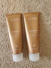 2pk Nu Skin NuSkin Sunright Insta Glow Self Tanning Gel LOW ODOR / New