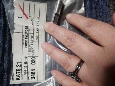 Stainless Steel Pump Cylinder Replacement Part 2531622-01 FDA EXP Saver ARO