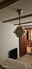 Graham and Green Chandelier Ceiling Light. Brushed Gold Finish