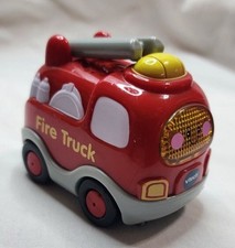 VTECH Go Go Smart Wheels Red Fire Truck Lights Sounds Interactive Works