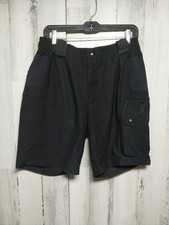 Bratwear Police Law Enforcement Military Uniform Cargo Shorts Black Mens 31x9