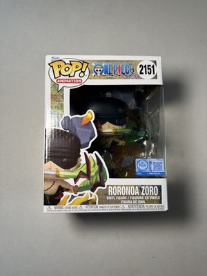 Funko Pop! One Piece Roronoa Zoro Amazon Exclusive #2151 w