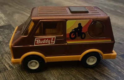 Buddy L Diecast Motorcycle Van Buddy Corp Japan Vintage 1970s
