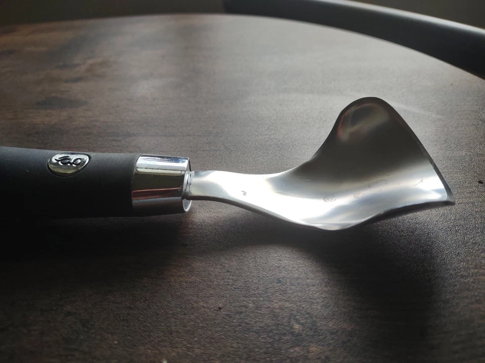 Pala para servir cucharada anticongelante de aluminio duradera Grip-EZ Foto 2 de 4