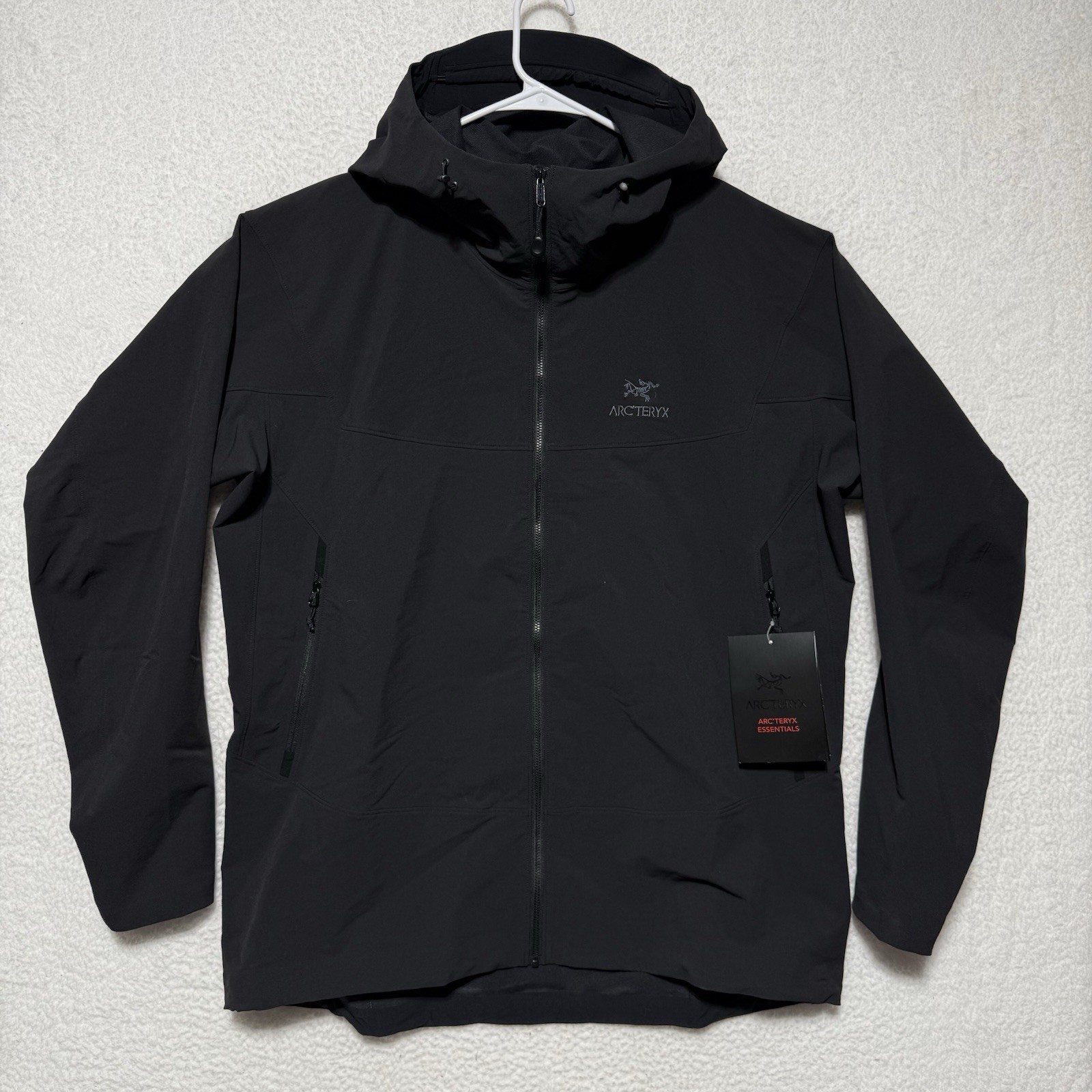 ARC'TERYX Felpa con cappuccio Arc’teryx Gamma LT uomo XXL nera nuova con etichette. NUOVO!! 100% autentico