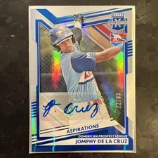 2022 Panini Elite Extra Edition - Jomphy De La Cruz #193 Die-Cut Auto /83