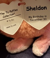 TY Beanie Puffies Balls Sheldon the Octopus NEW with Tags 2021