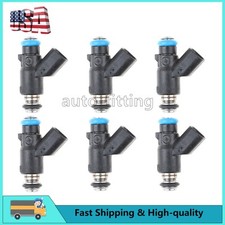 Set Of 6 Fuel Injectors 12592648 For 2006-2010 Chevrolet Impala 3.5l 3.9l V6 Set Of 6 Fuel Injectors 12592648 For 2006-2010 Chevrolet Impala 3.5l 3.9l V6