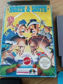 North & South Nintendo NES Game Grade A PAL Like New Complete Cib AUS Matel