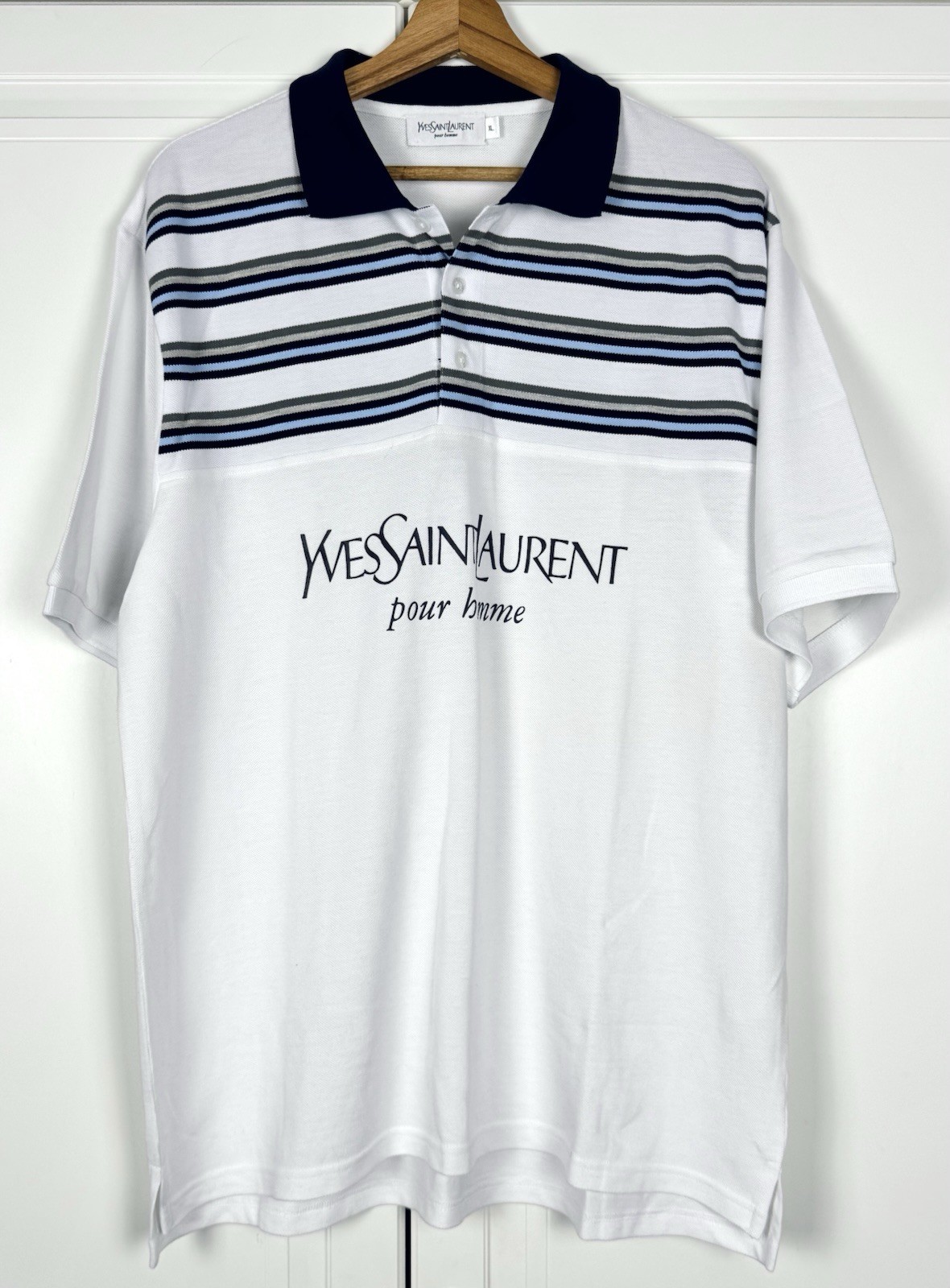 Polo Yves Saint Laurent YSL Pour Homme vintage