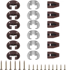 Dresser Drawer Slides Replacement Kit for Kenlin Rite-Trak II Model Brown 