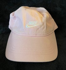 Nike Swoosh Slideback Kids Hat Solid Pink Adjustable Embroidered
