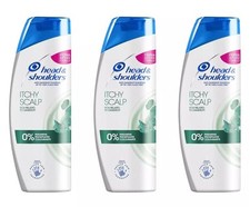 Image of 3 x Head & Shoulders Itchy Scalp Shampoo 250ml
