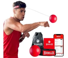 ® Boxing Reflex Ball – Celebrity-Endorsed Reaction Trainer | App-Connected Punch