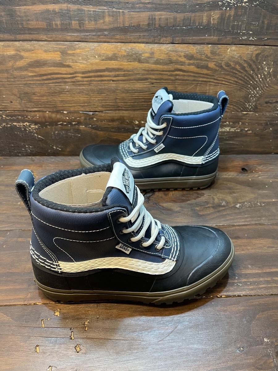 Vans Men's Standard Mid MTE Waterproof Snow Boots Navy Blue
