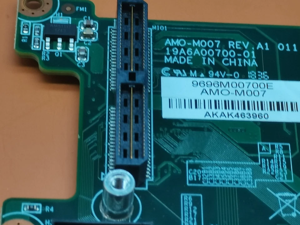 ADVANTECH AMO-M007  REV A1 011  19A6A00700-01   9696M00700E  PCB - Image 3 of 4