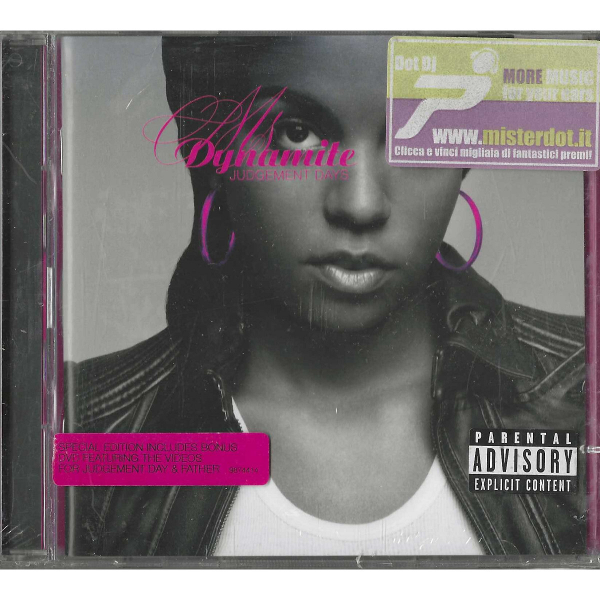 Ms. Dynamite CD/DVD Judgement Days / Polydor – 9874414 Sealed