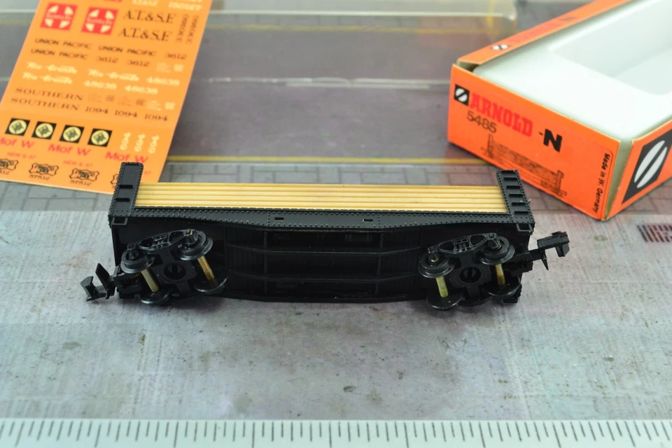 Arnold 5485 Tablones Madera Coche Transporte Escala N Foto 2 de 4