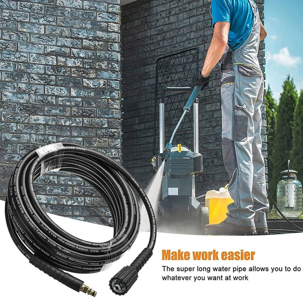 High Pressure Water Spray Gun Pipes Car Garden Lawn Wash Hose Pipe